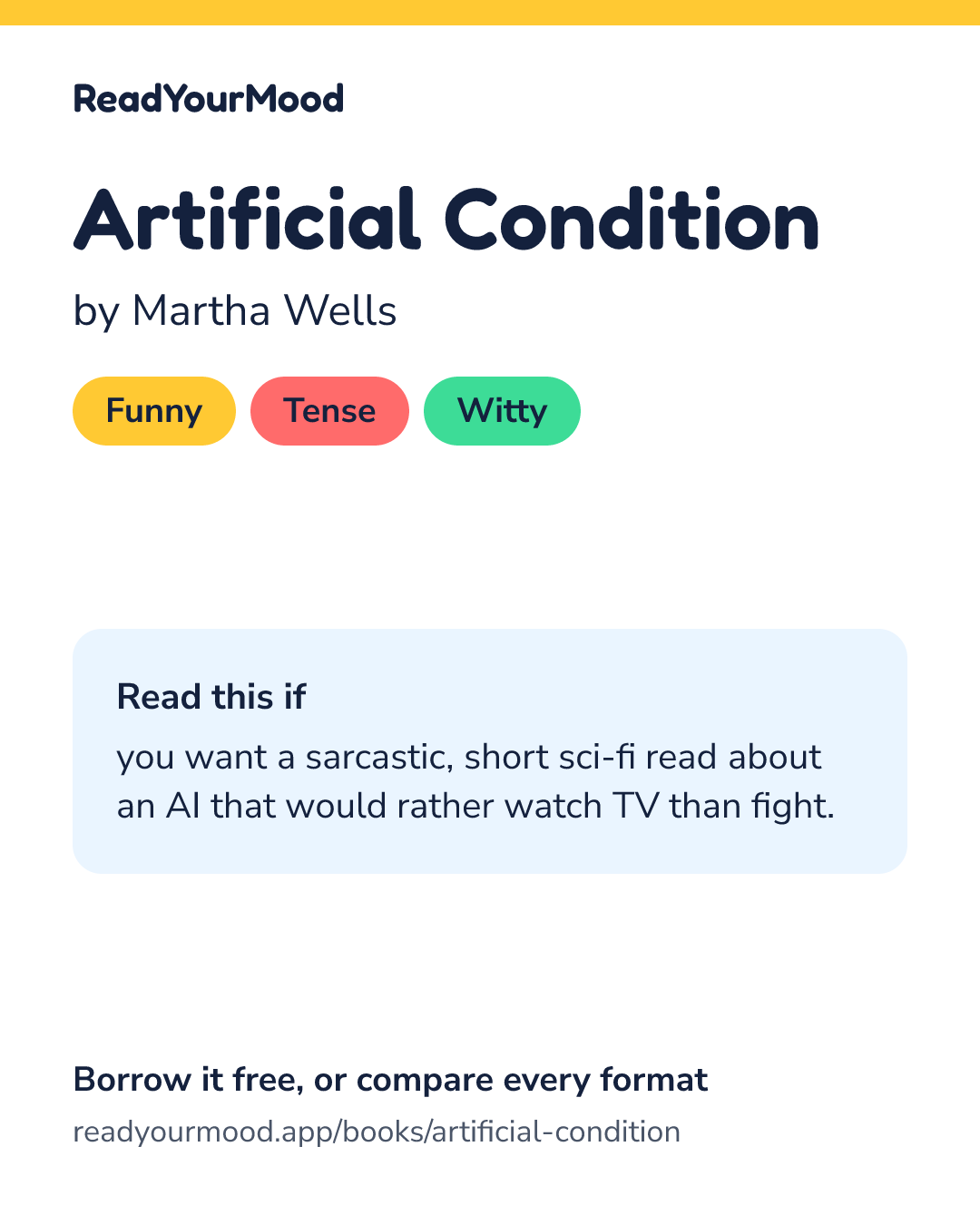 Share card for Artificial Condition