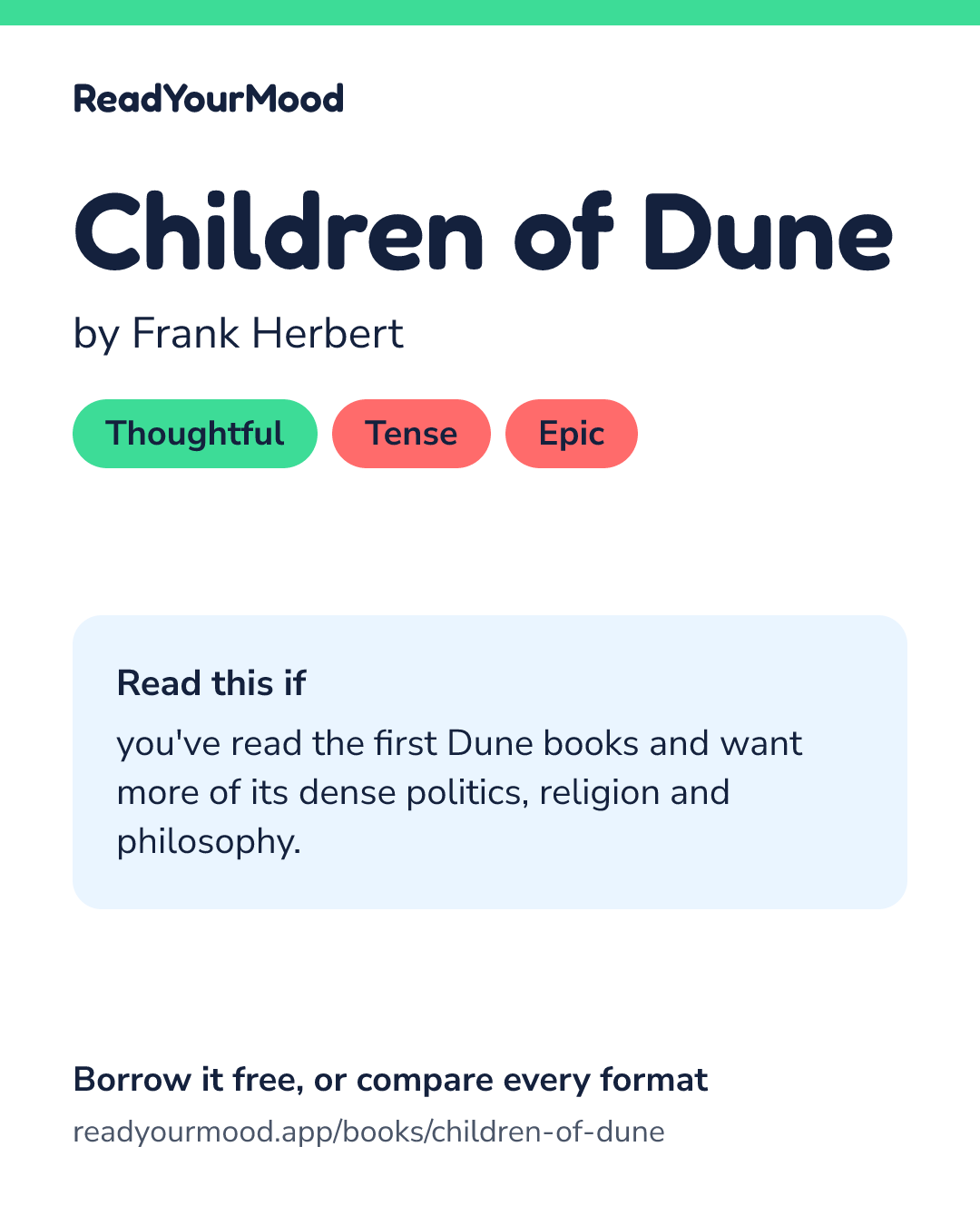 Share card for Children of Dune