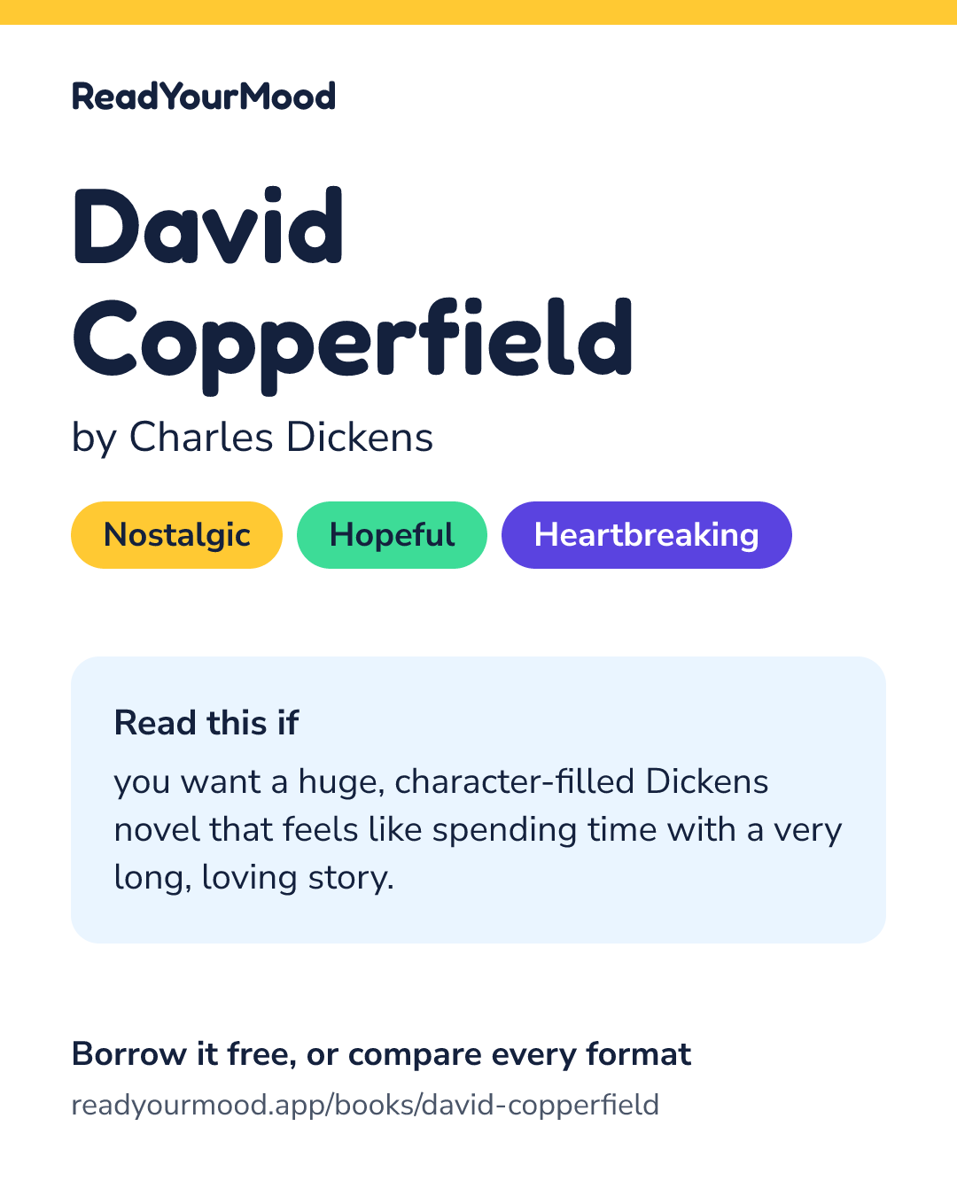 Share card for David Copperfield