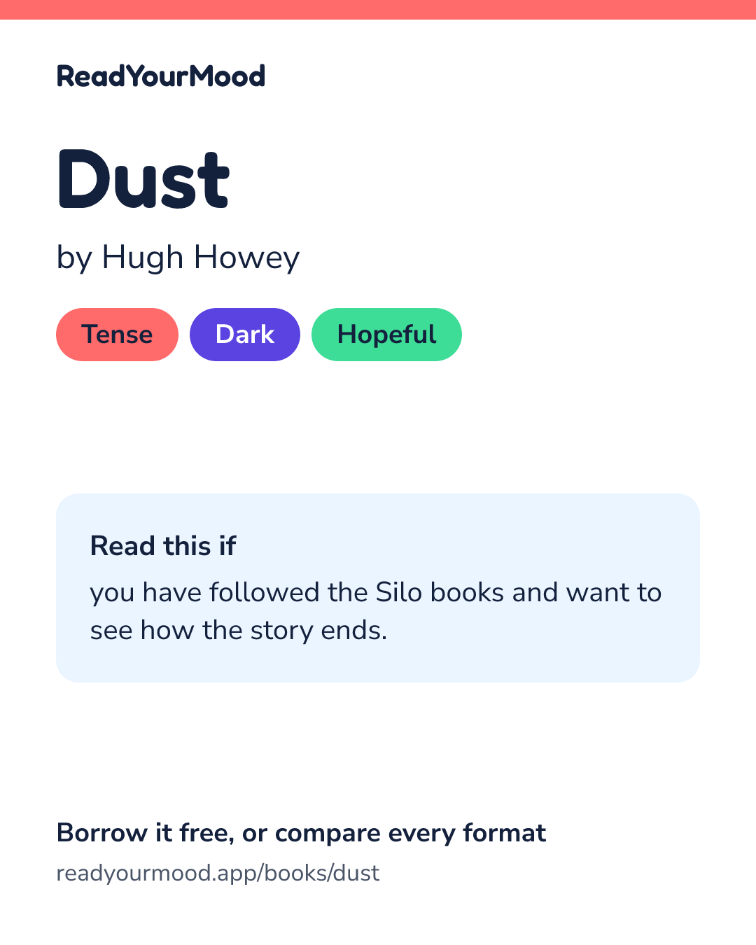 Share card for Dust