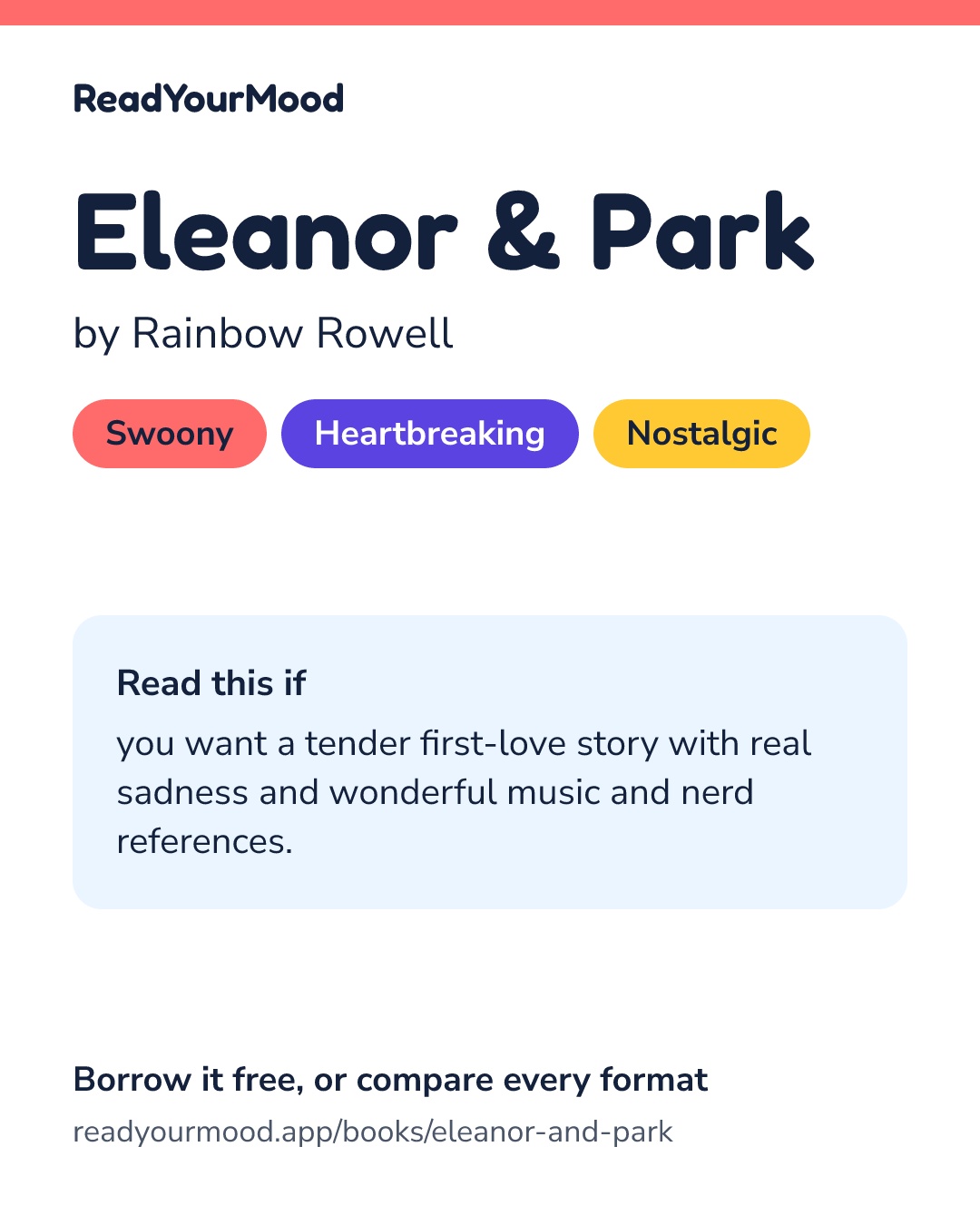 Share card for Eleanor & Park