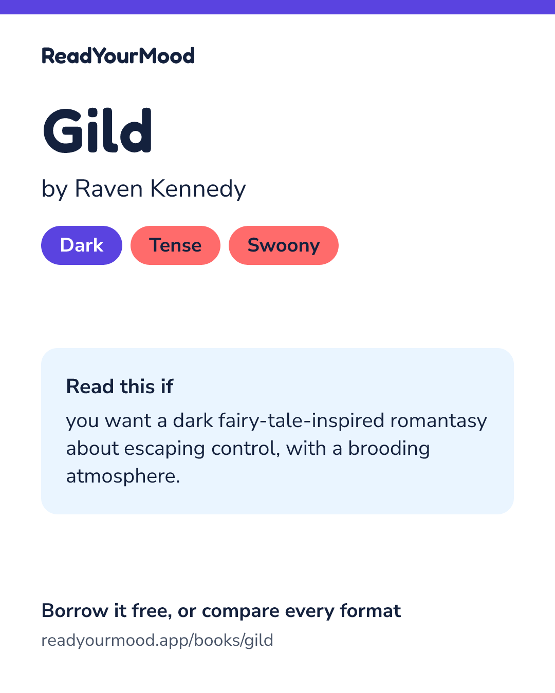 Share card for Gild