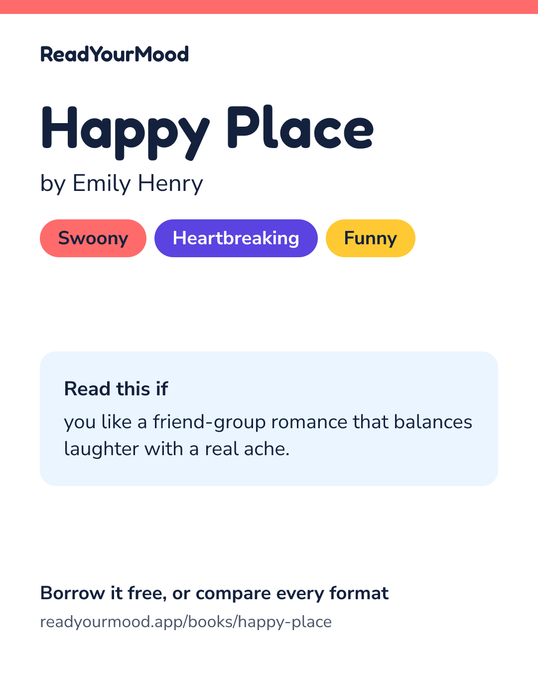 Share card for Happy Place