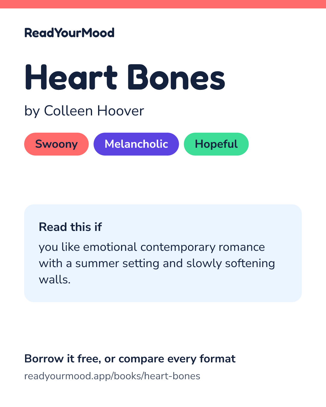 Share card for Heart Bones