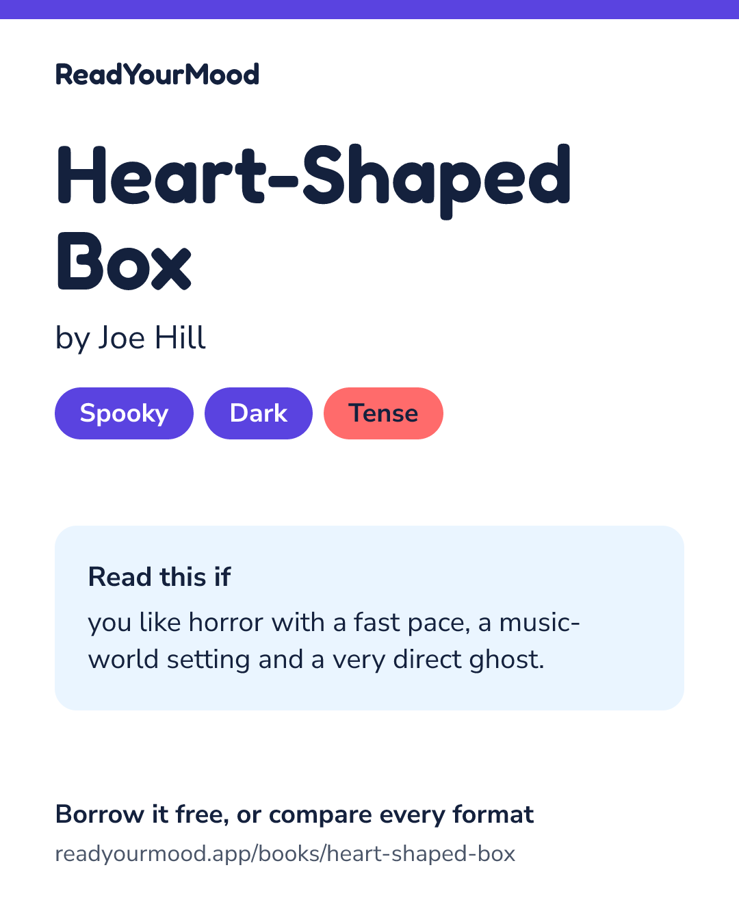 Share card for Heart-Shaped Box