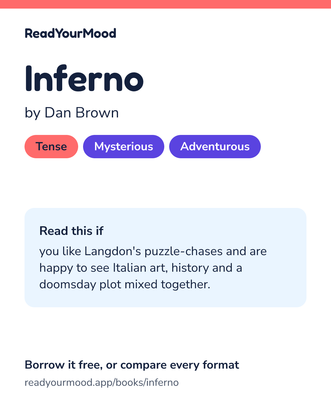 Share card for Inferno