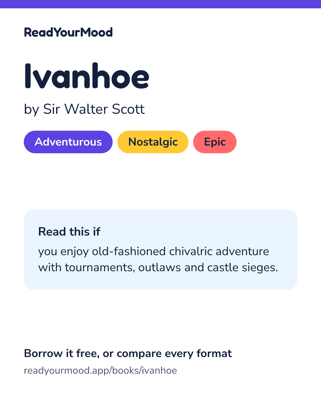 Share card for Ivanhoe