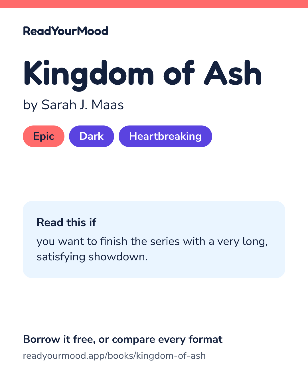 Share card for Kingdom of Ash
