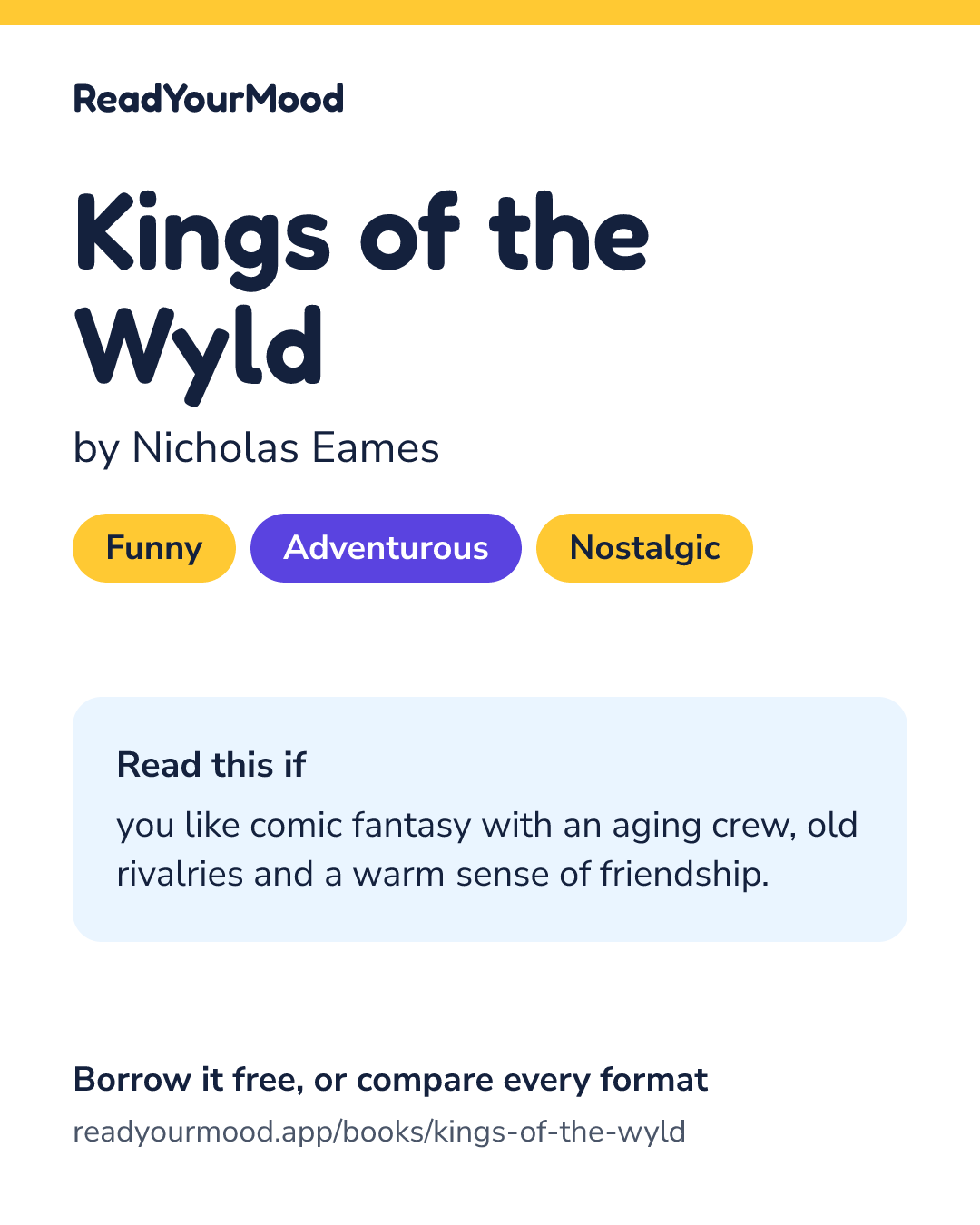 Share card for Kings of the Wyld