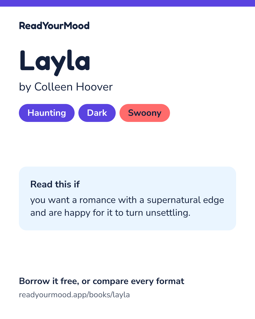 Share card for Layla