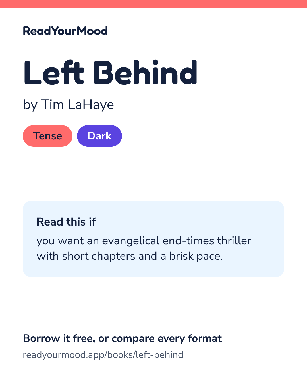 Share card for Left Behind