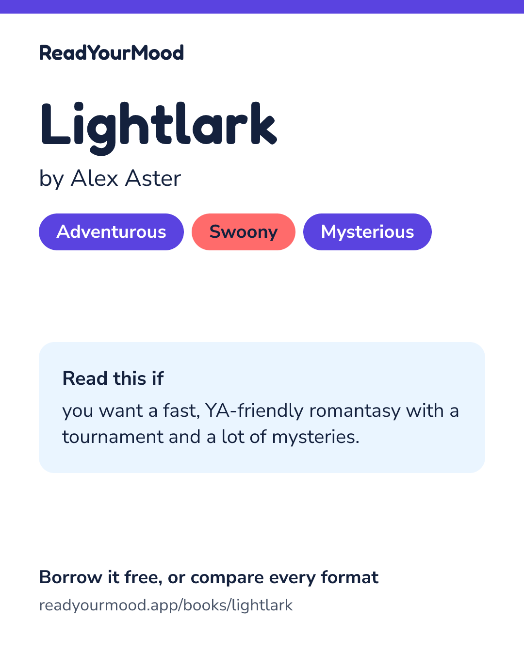 Share card for Lightlark