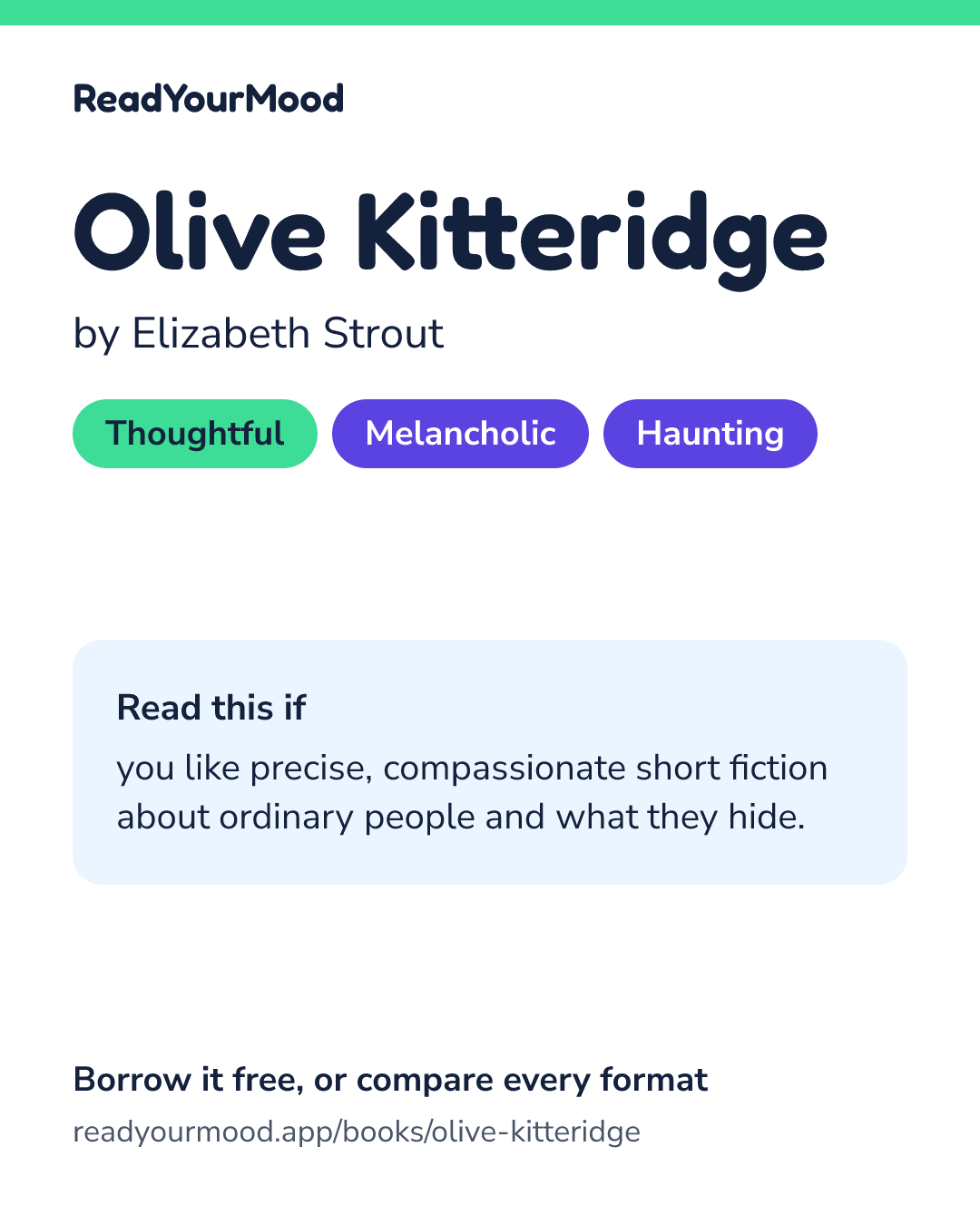 Share card for Olive Kitteridge