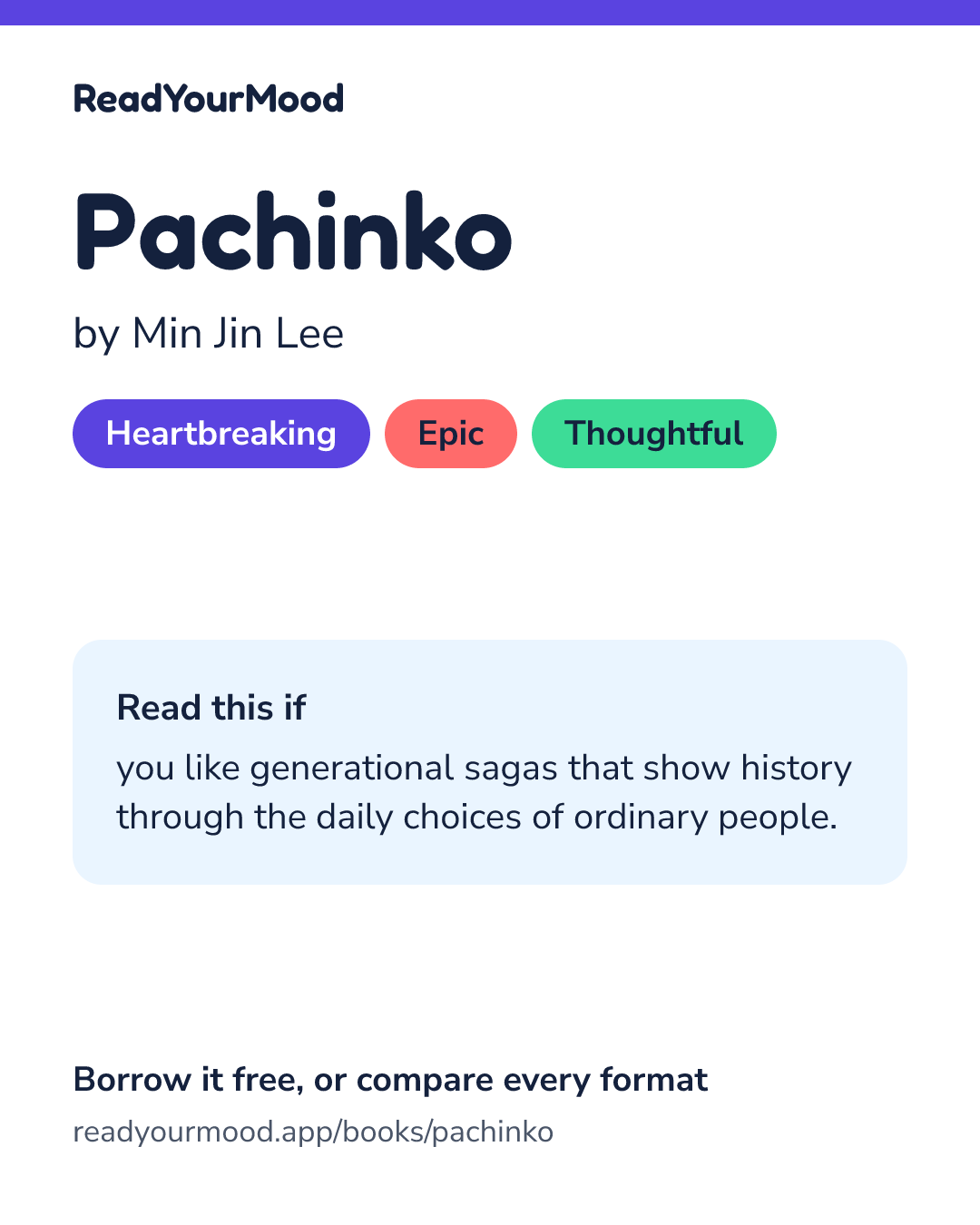 Share card for Pachinko