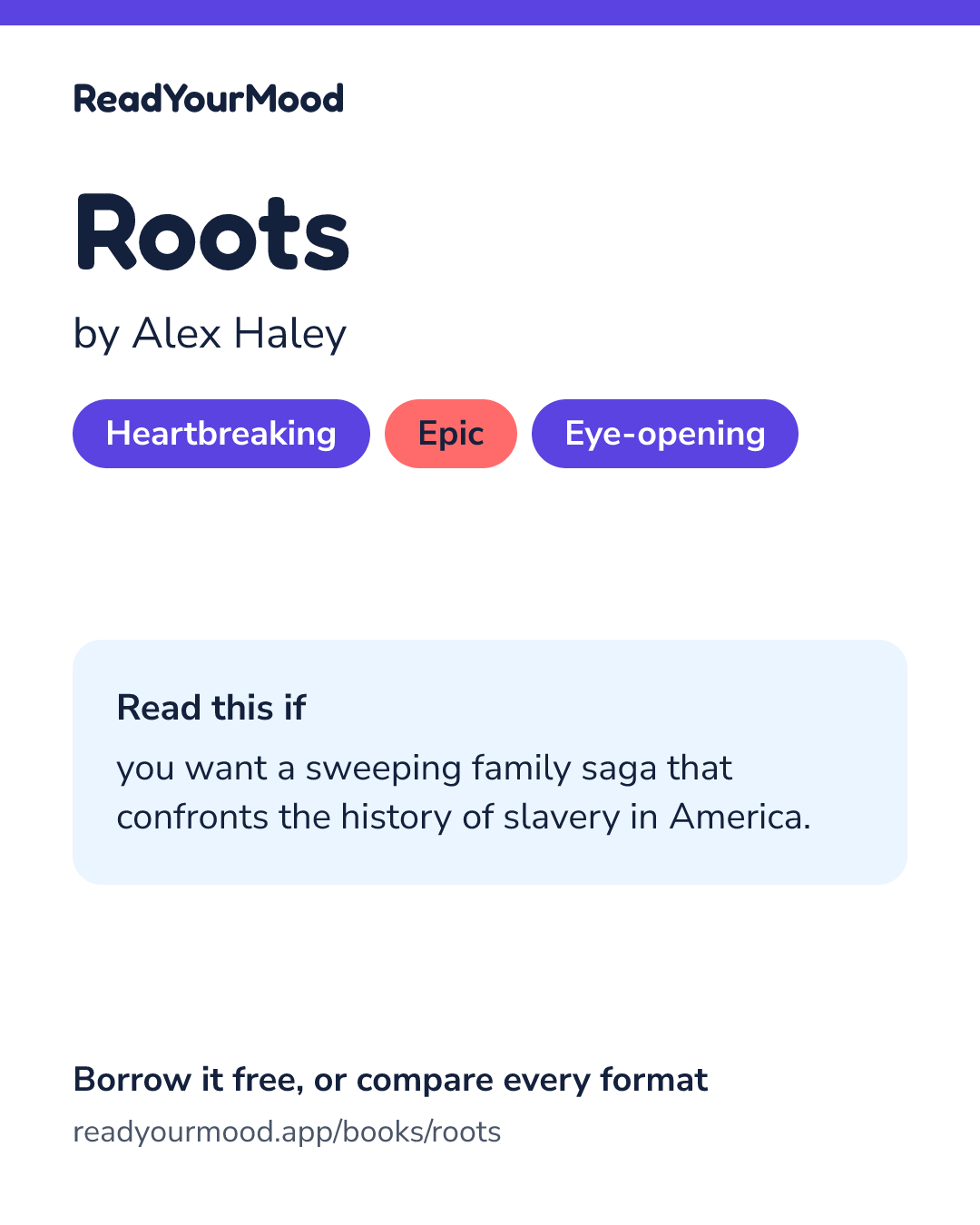 Share card for Roots