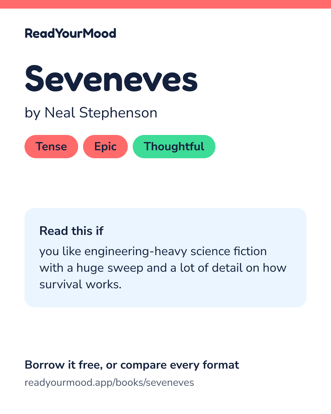 Share card for Seveneves
