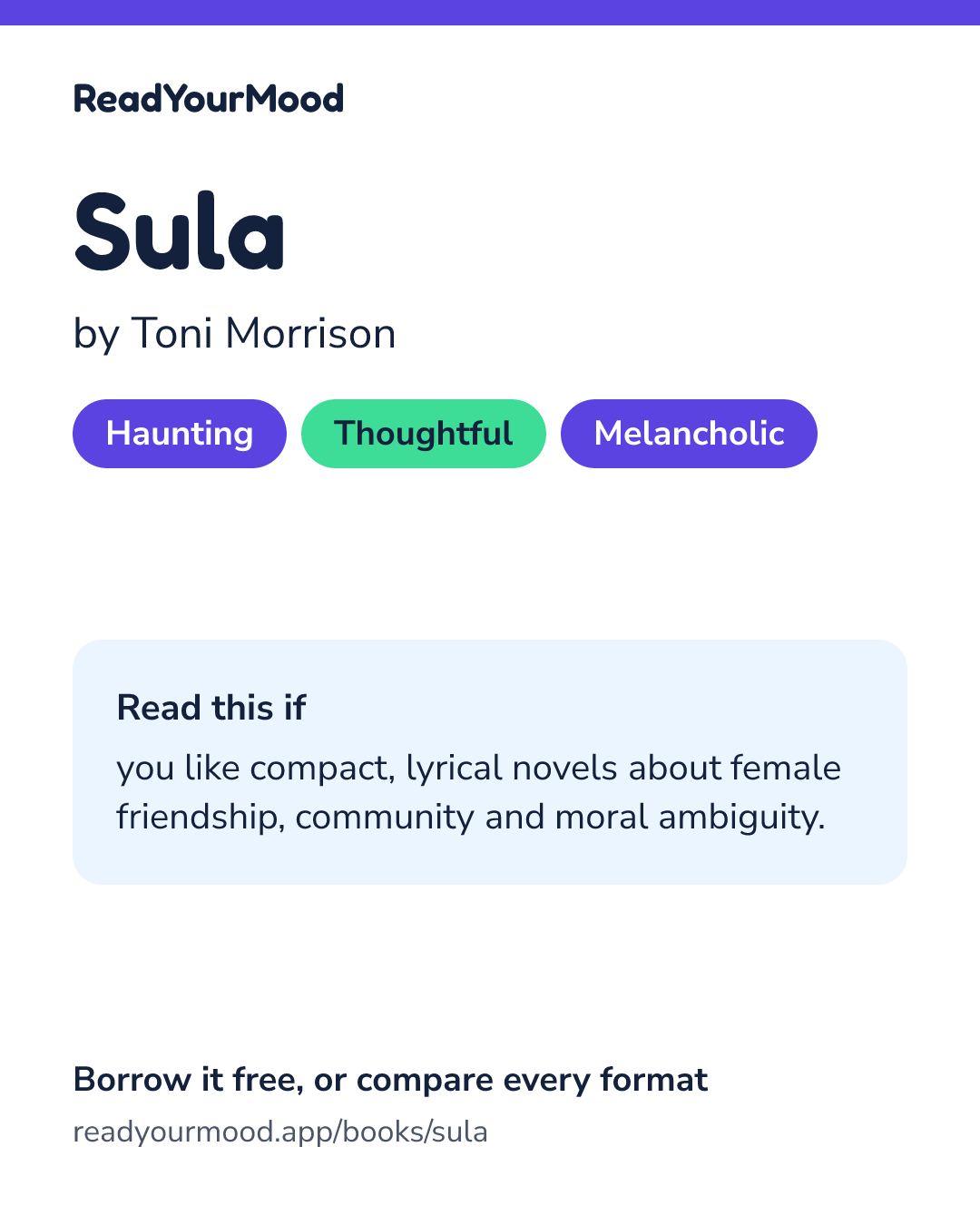 Share card for Sula