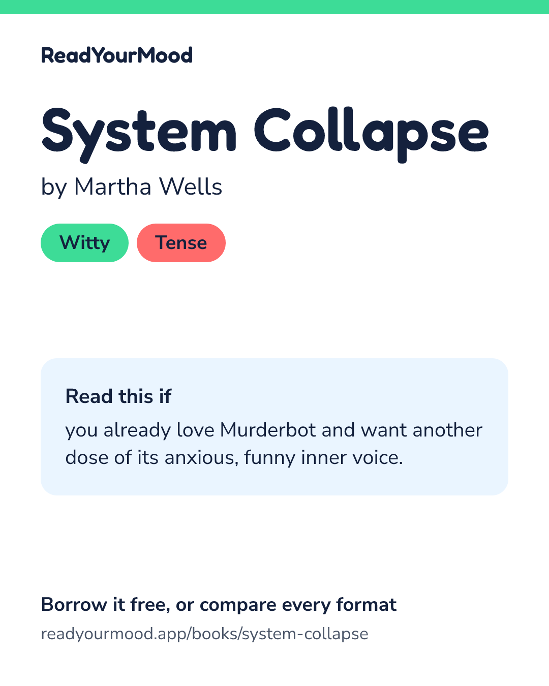 Share card for System Collapse