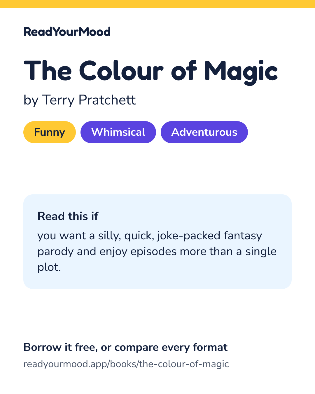 Share card for The Colour of Magic