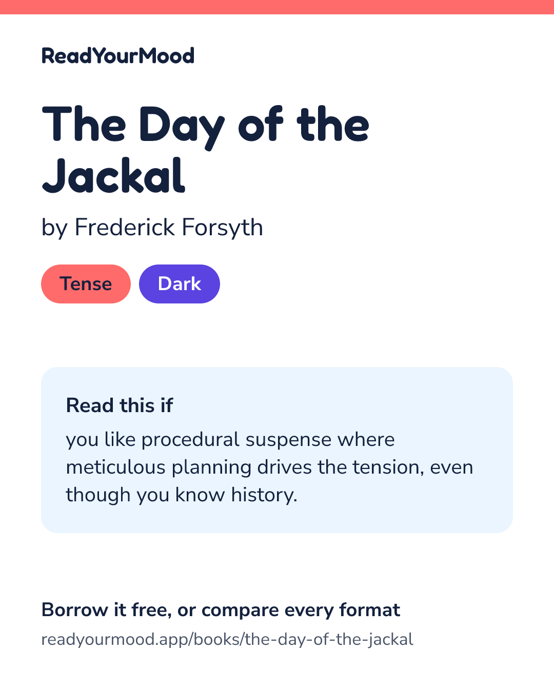 Share card for The Day of the Jackal