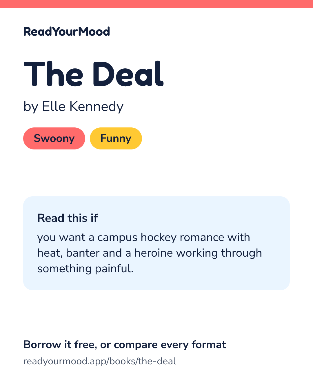 Share card for The Deal