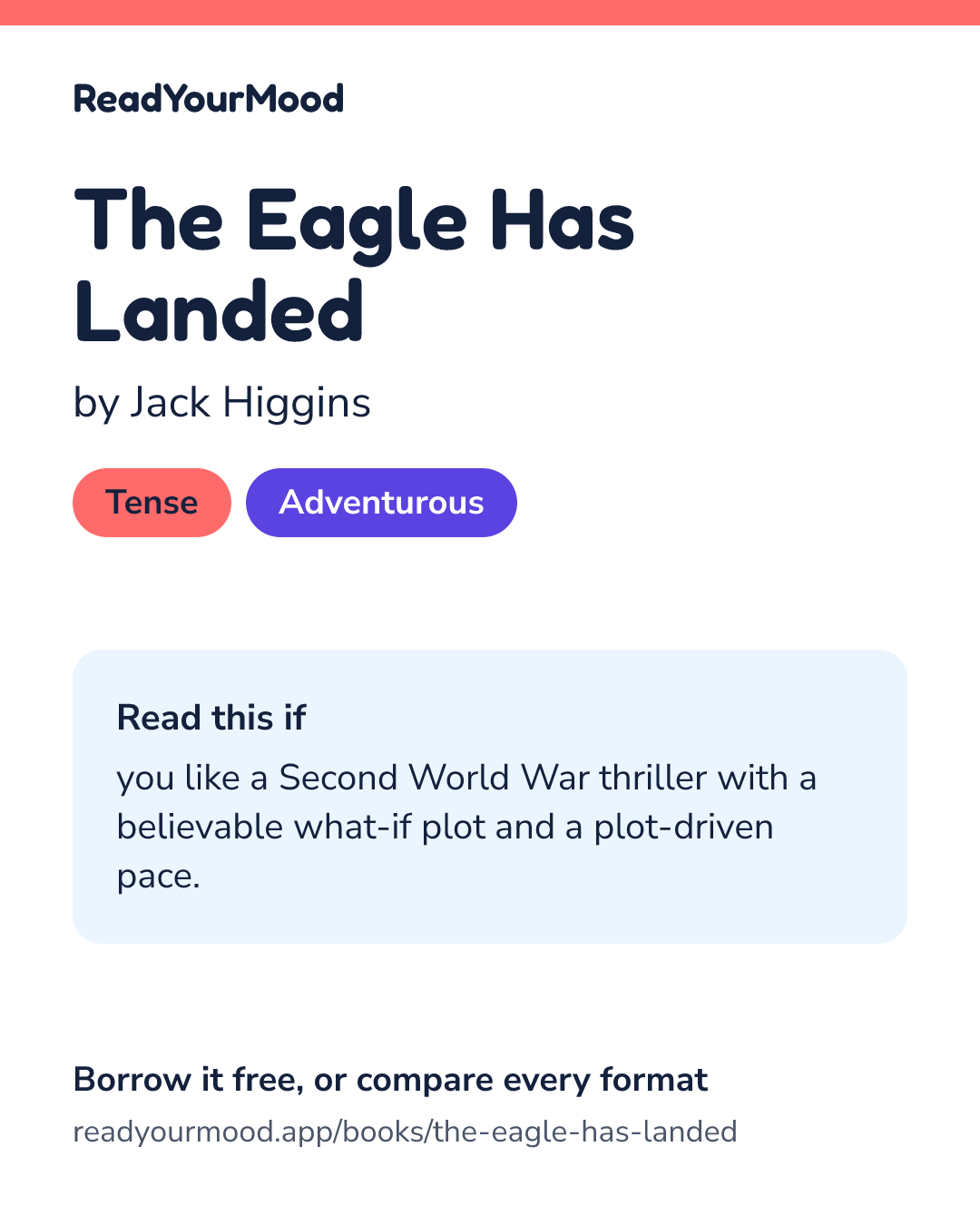 Share card for The Eagle Has Landed