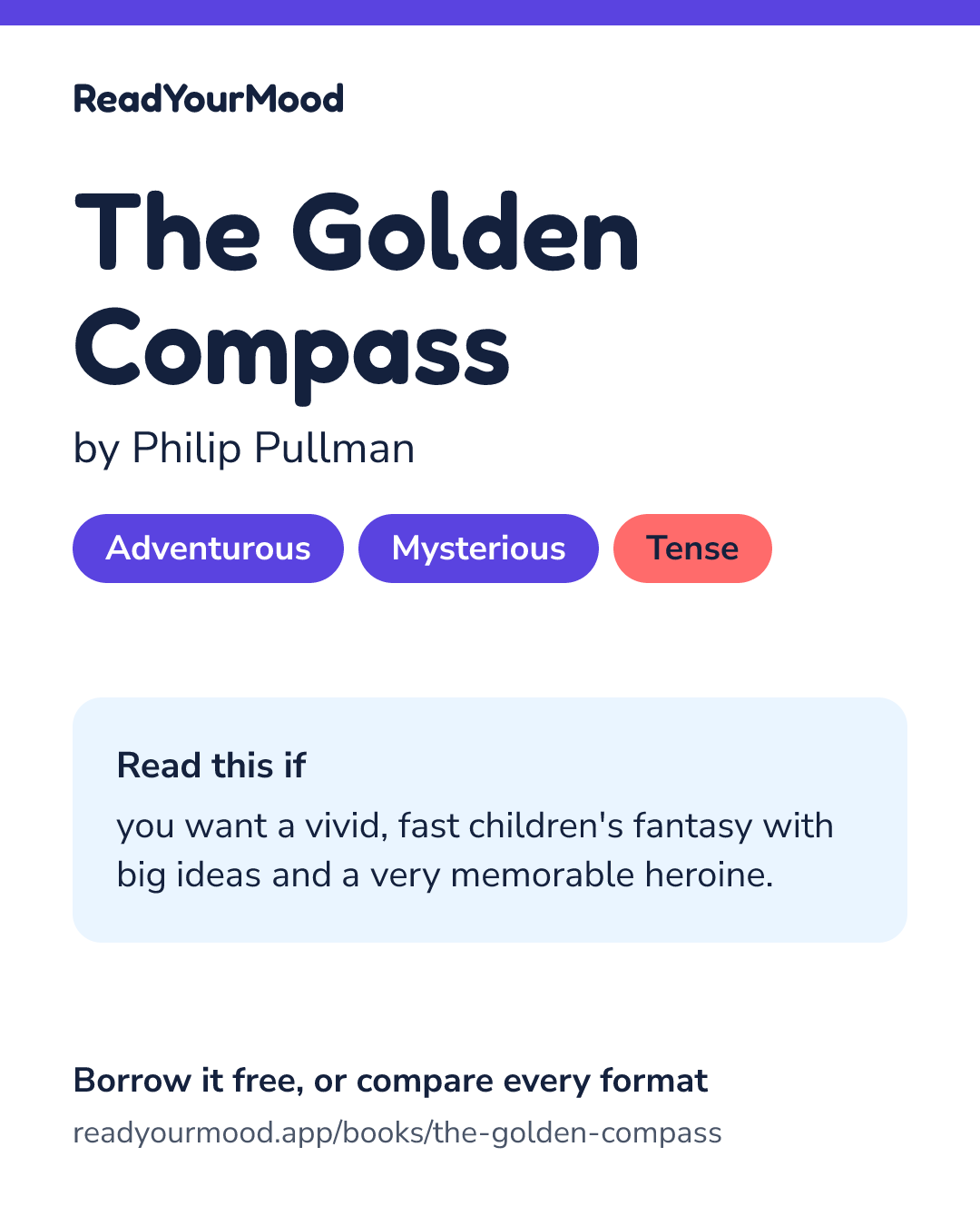 Share card for The Golden Compass