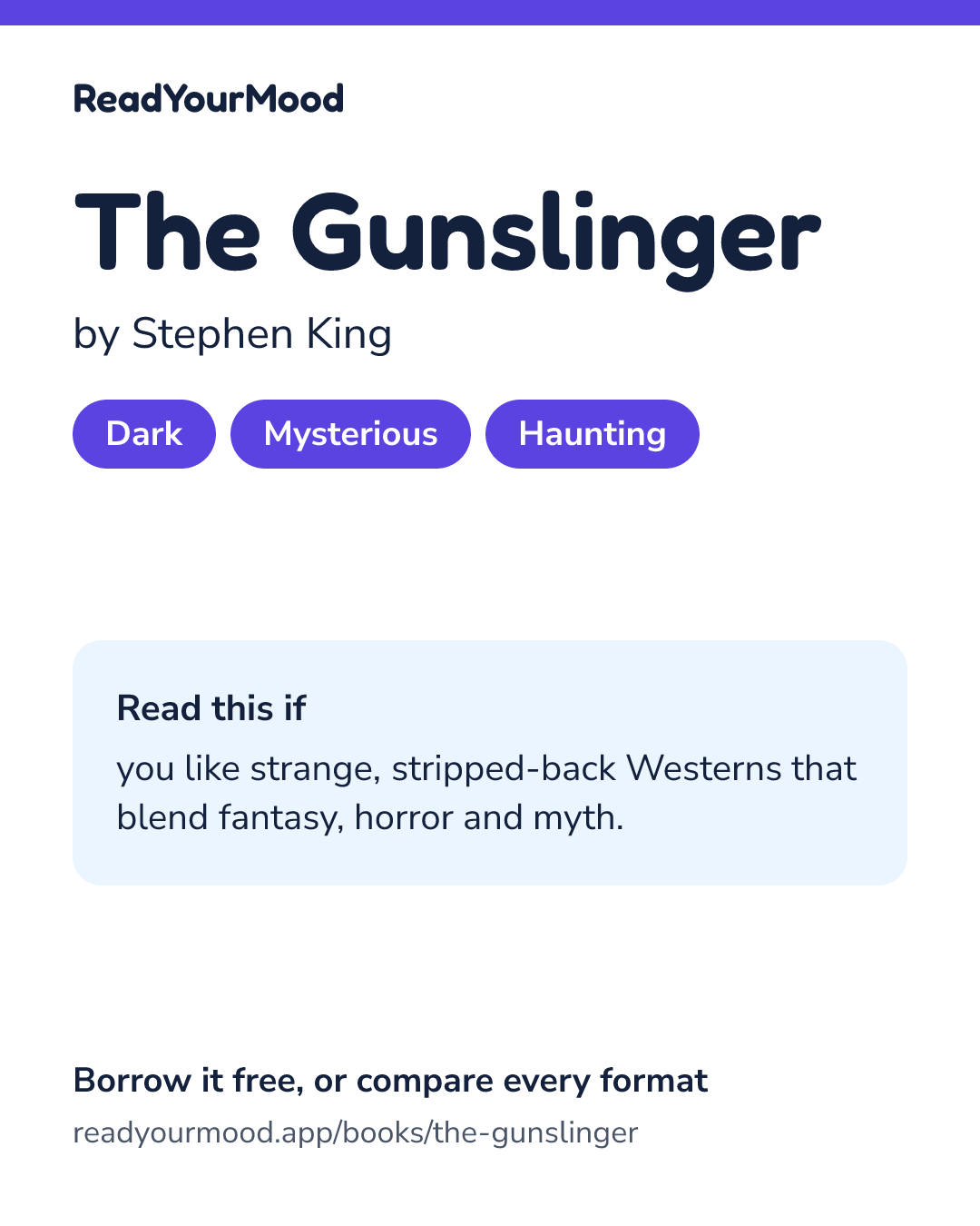 Share card for The Gunslinger