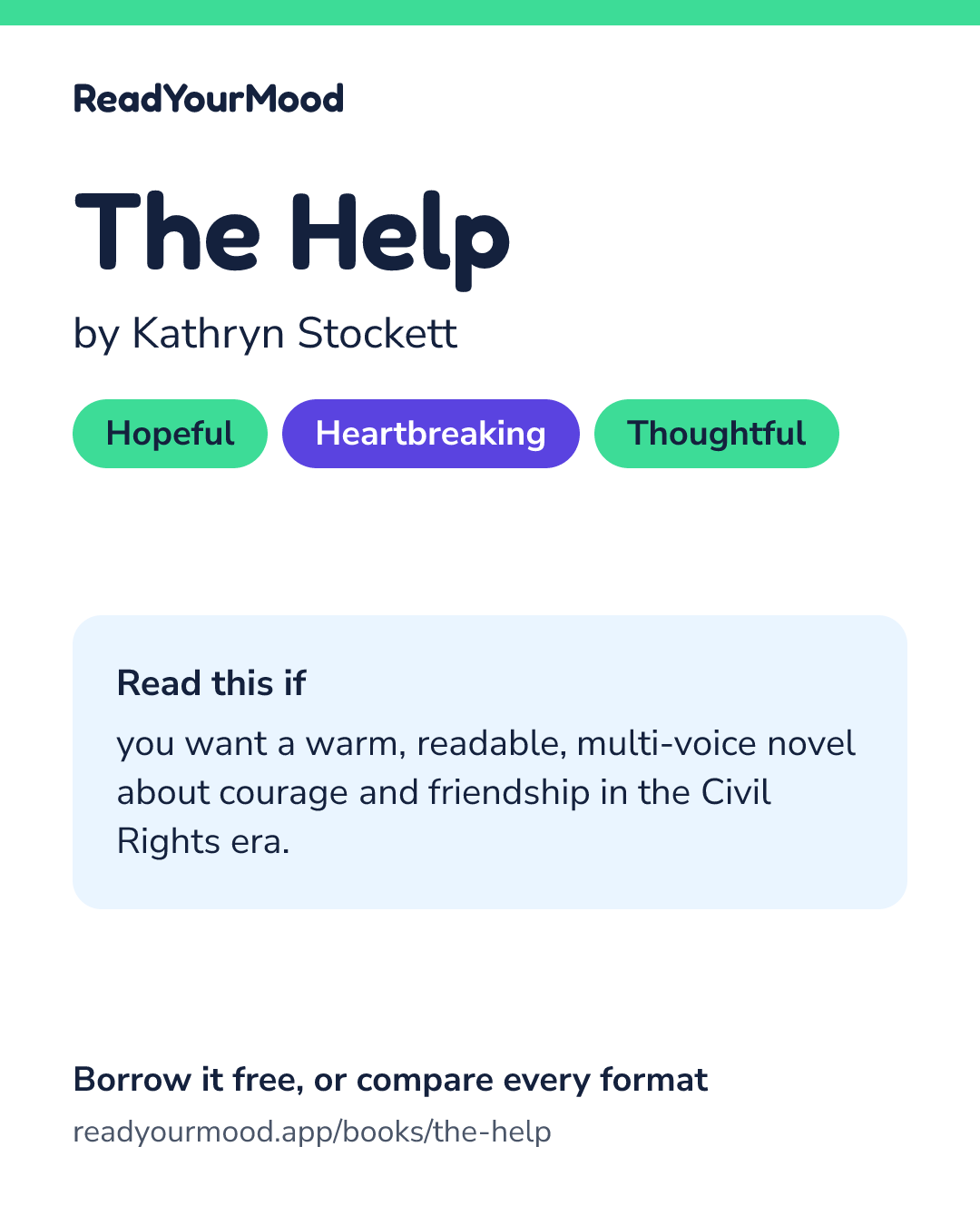 Share card for The Help