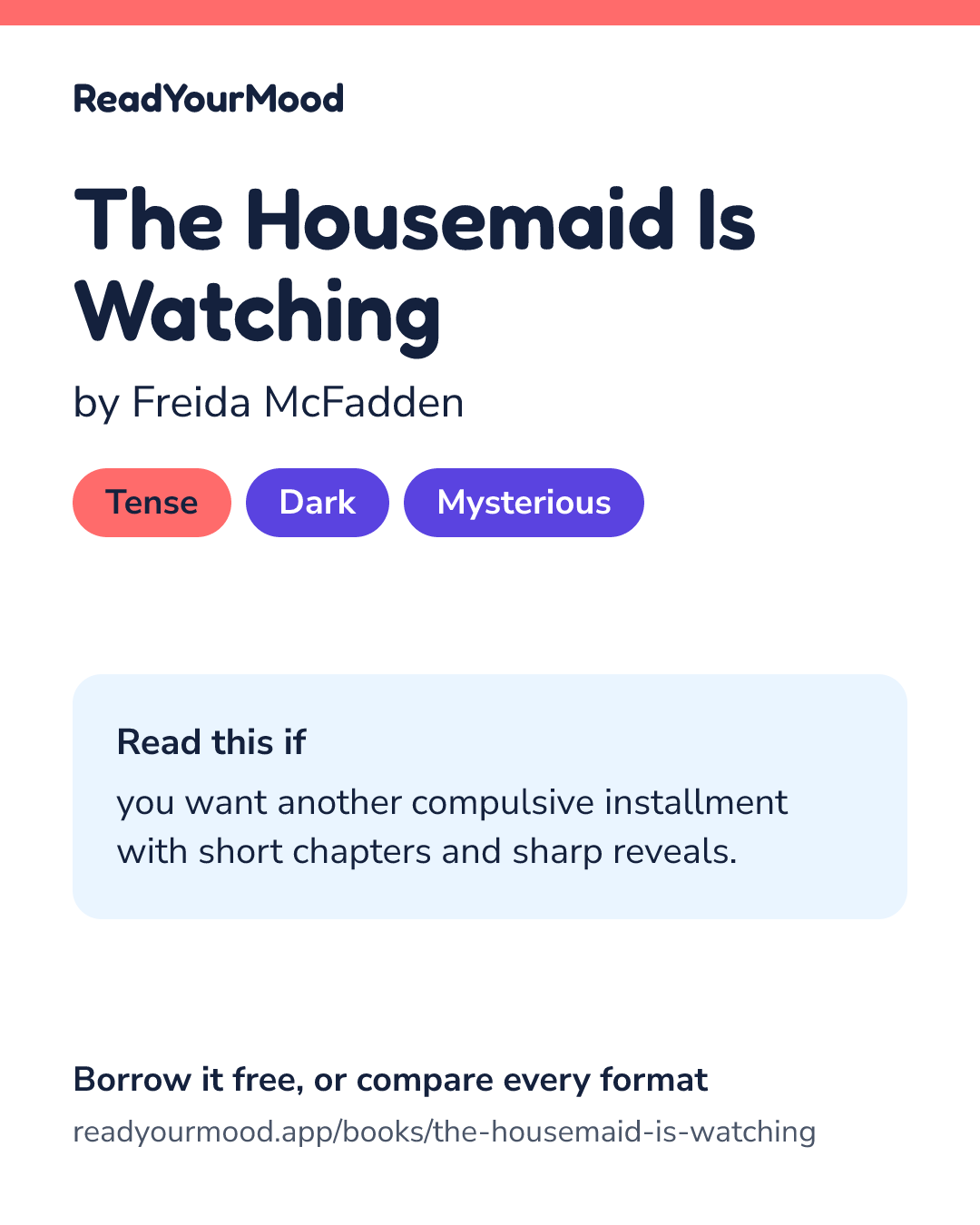 Share card for The Housemaid Is Watching