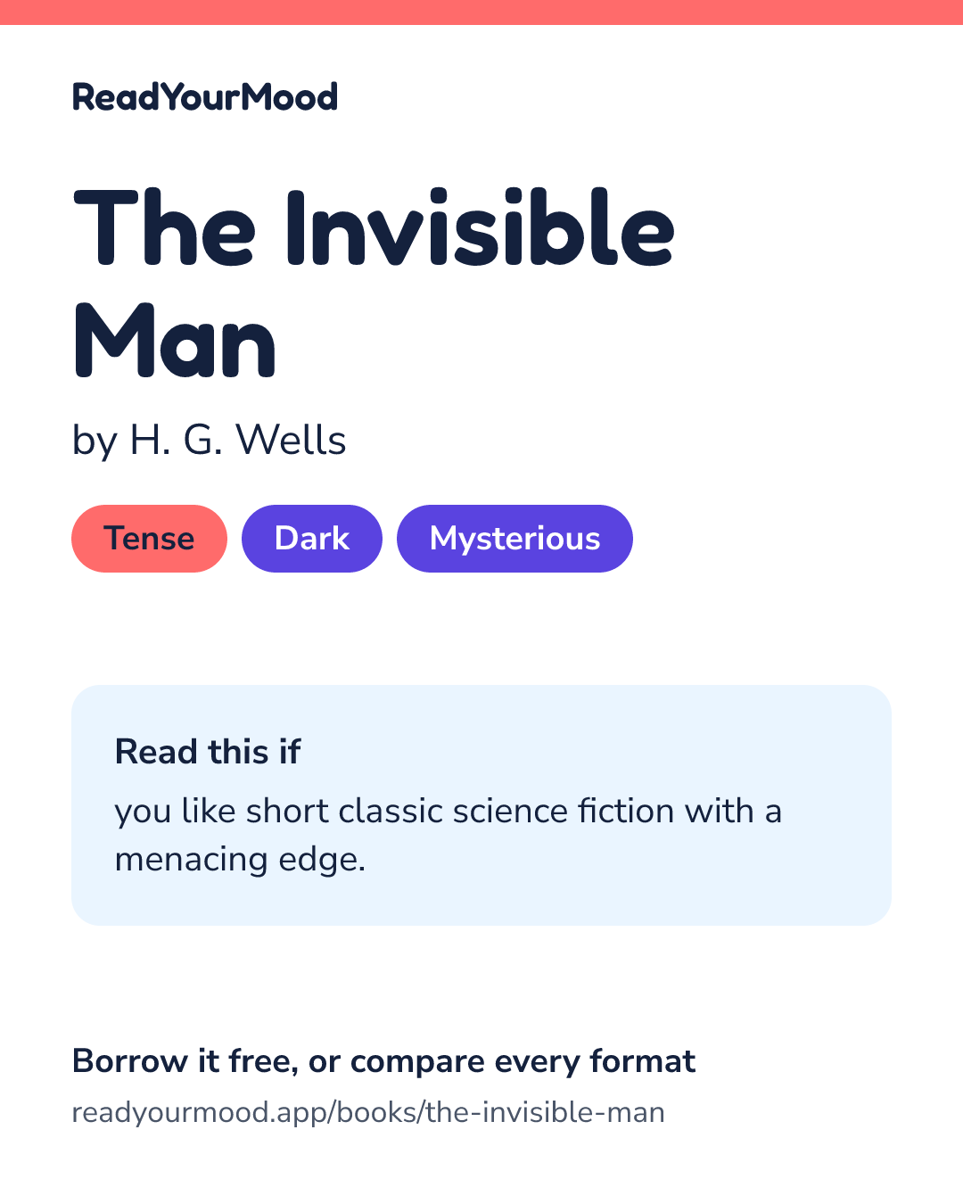 Share card for The Invisible Man