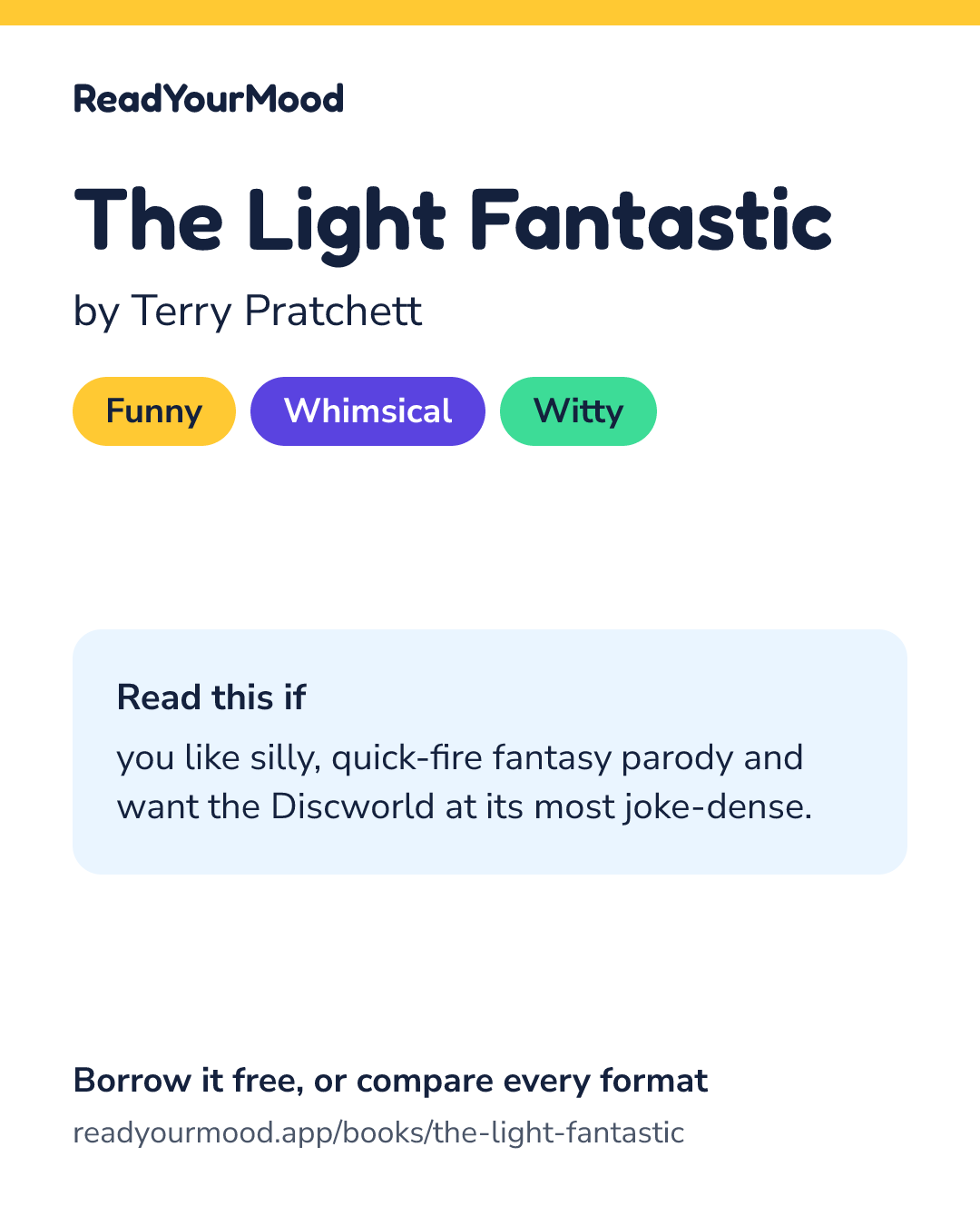 Share card for The Light Fantastic