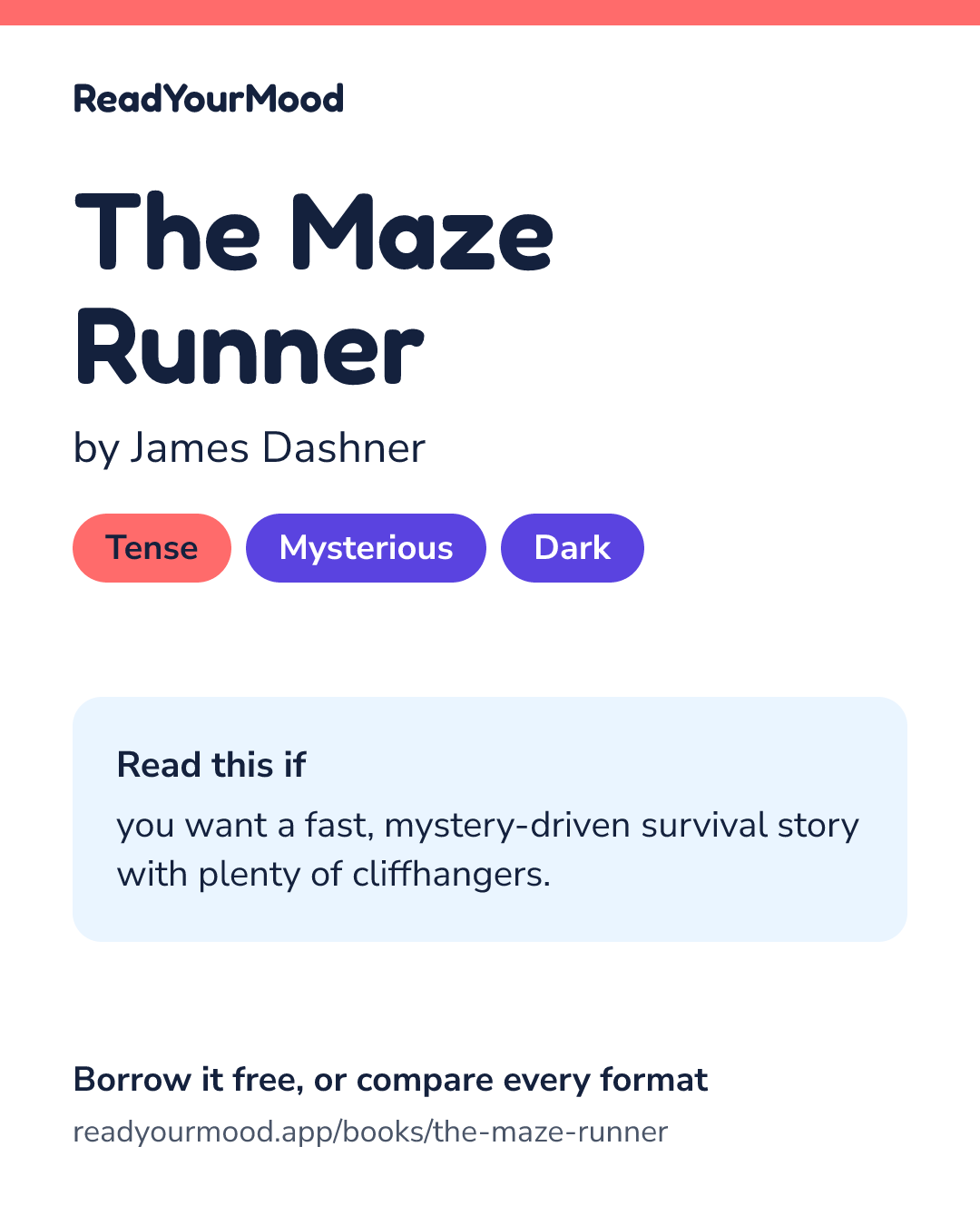 Share card for The Maze Runner