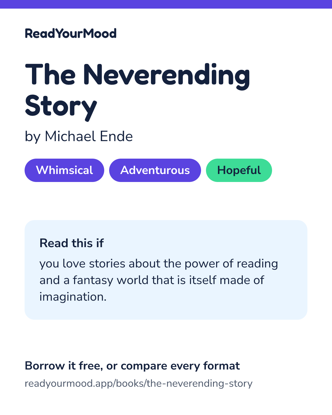 Share card for The Neverending Story