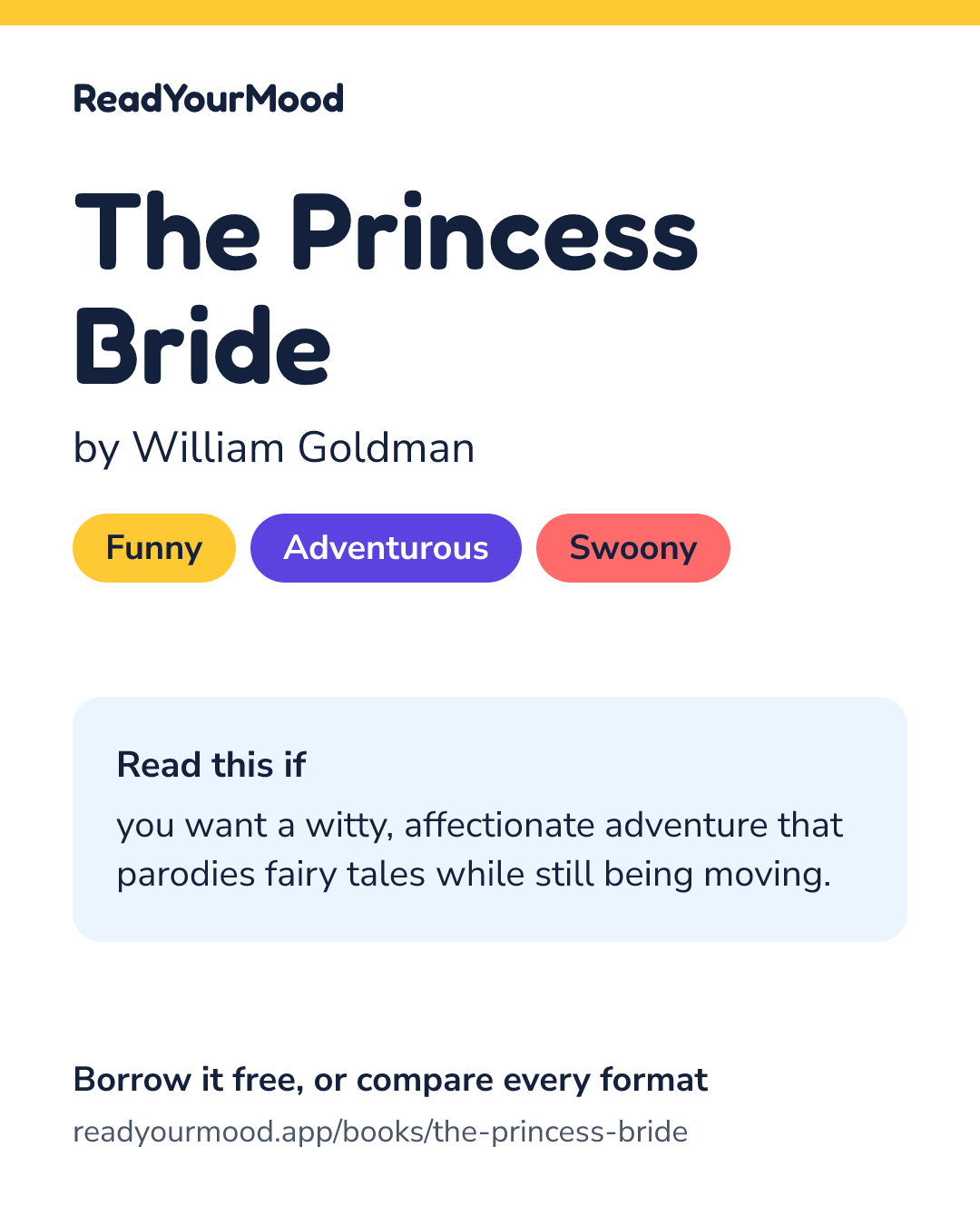 Share card for The Princess Bride