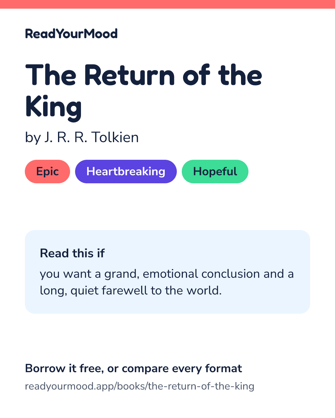 Share card for The Return of the King