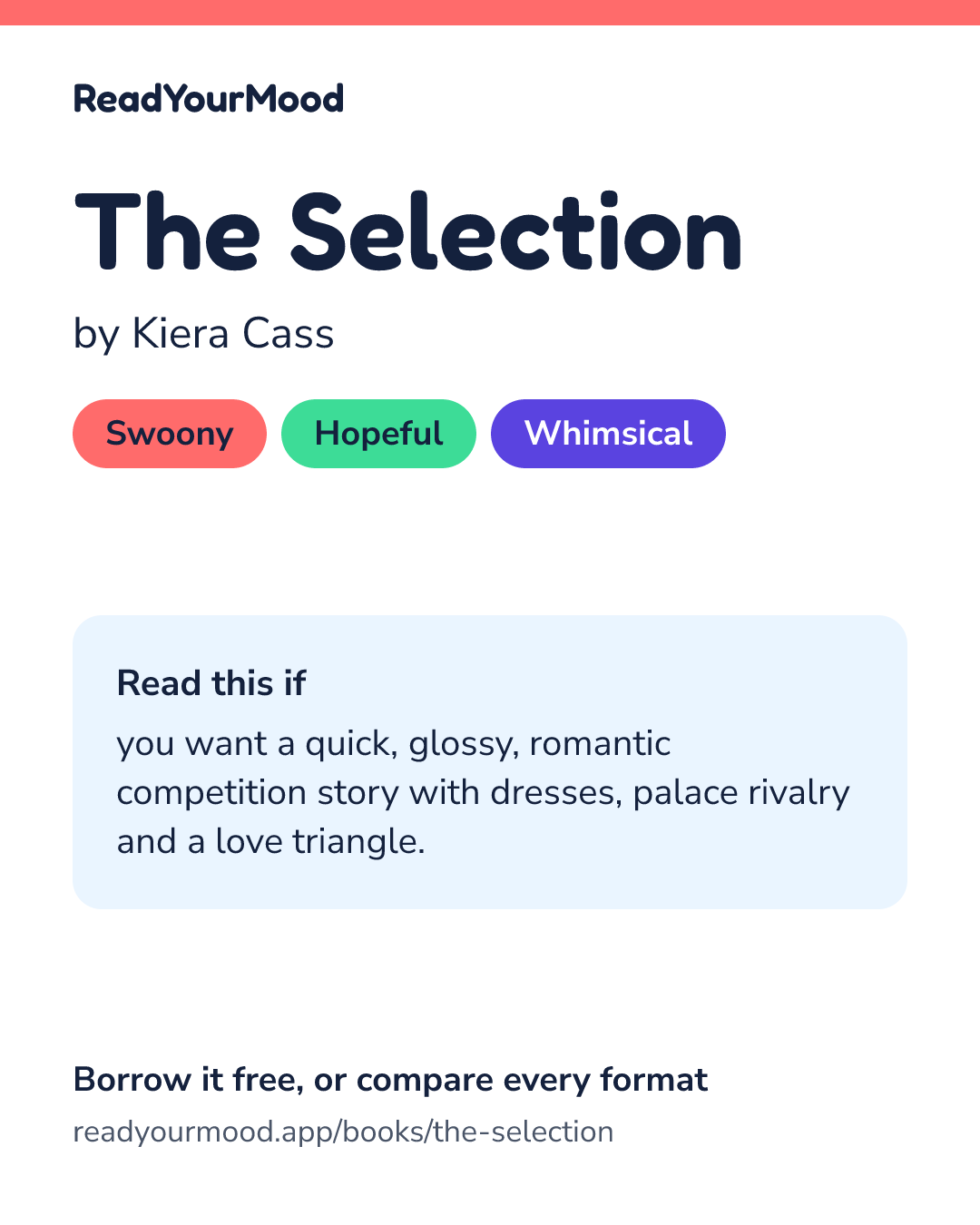 Share card for The Selection