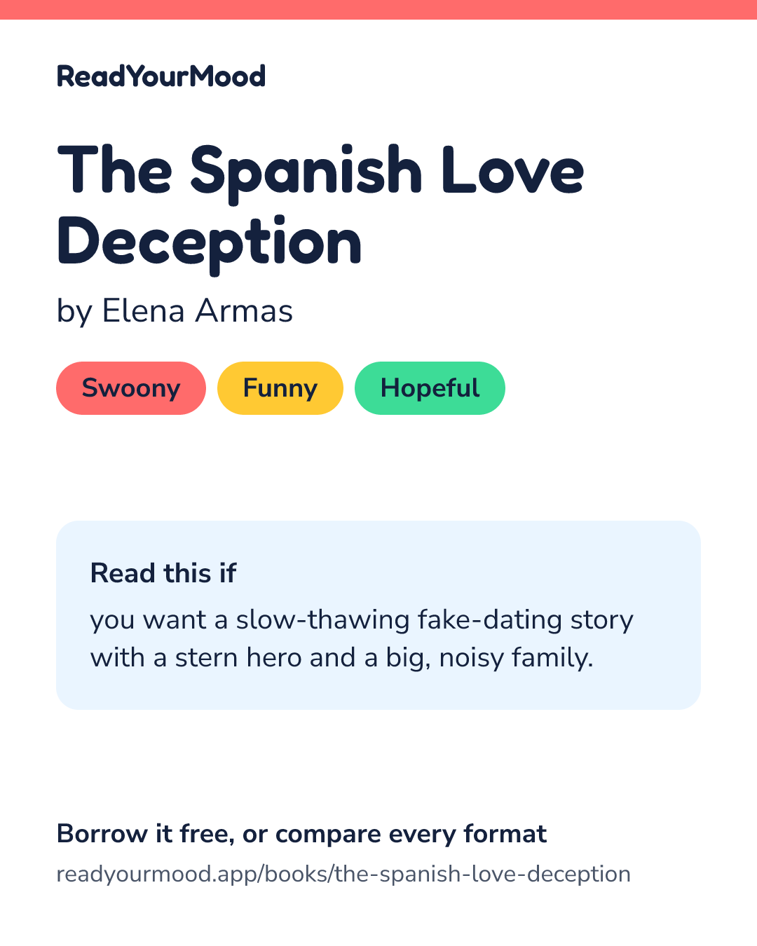 Share card for The Spanish Love Deception