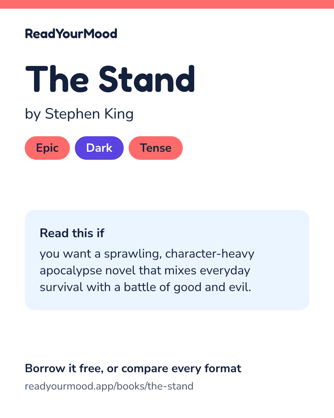 Share card for The Stand