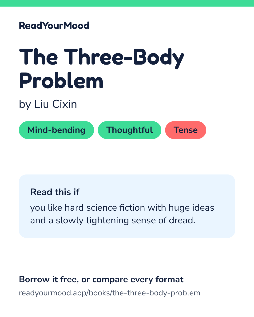Share card for The Three-Body Problem