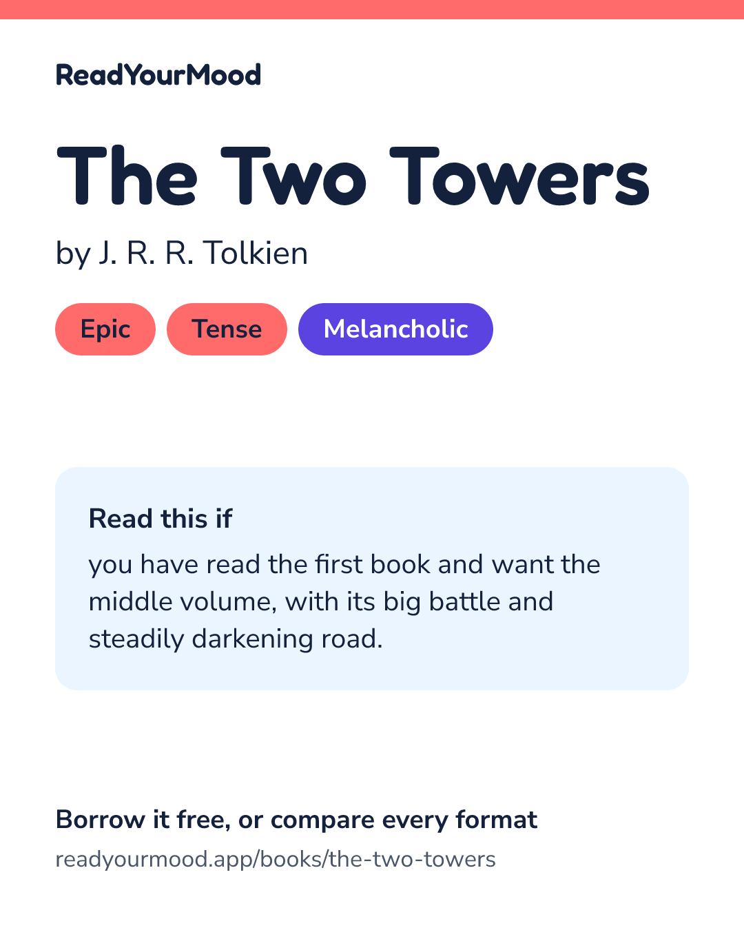 Share card for The Two Towers