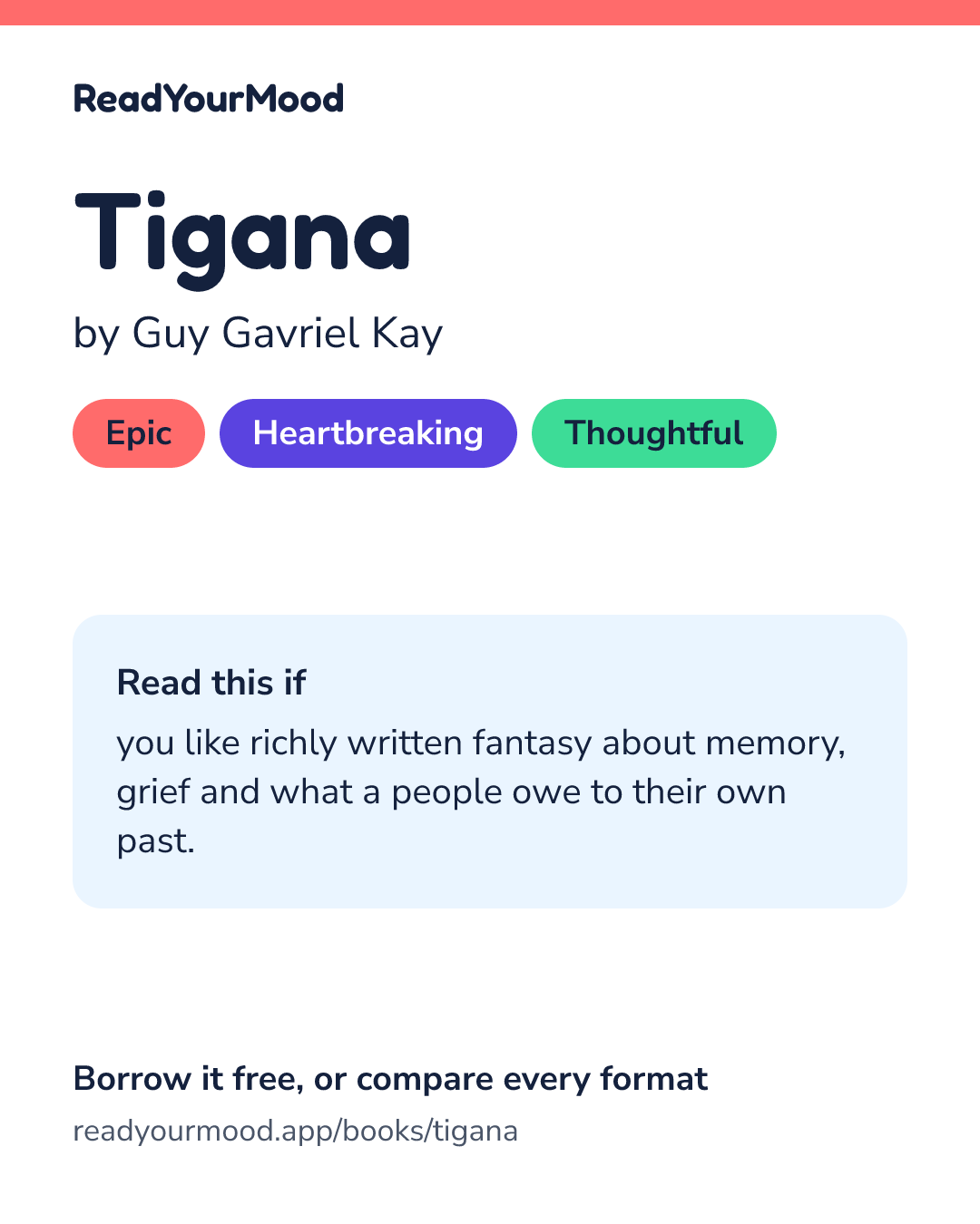 Share card for Tigana