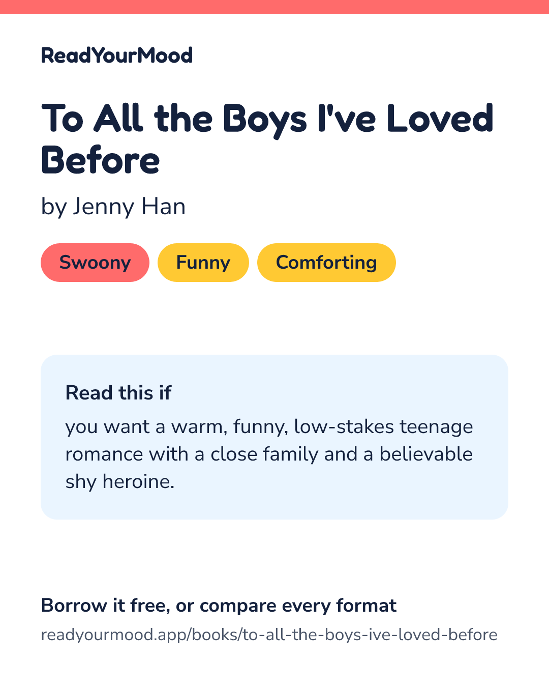 Share card for To All the Boys I've Loved Before